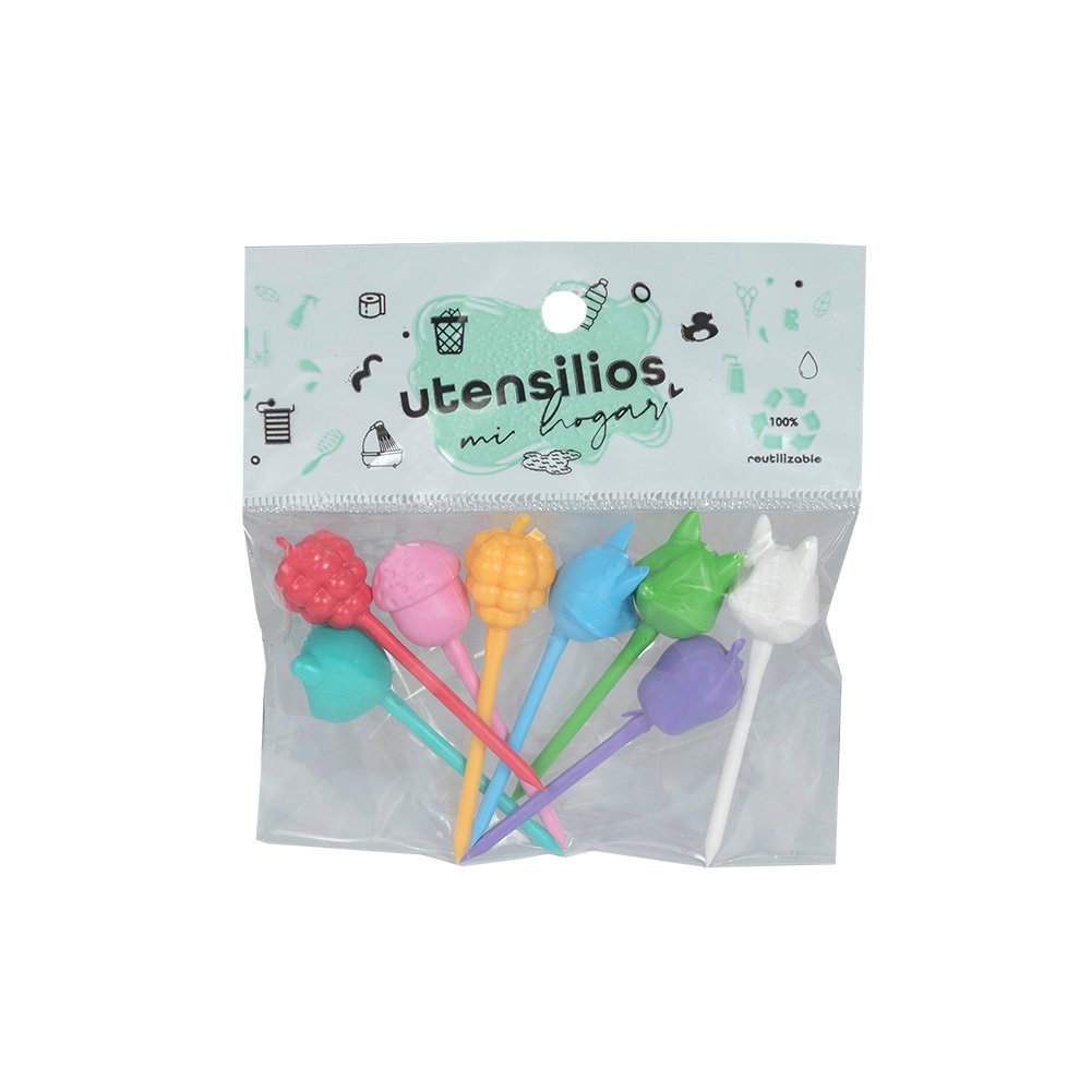 Set Bolsa Pinche Picada X 8 Color