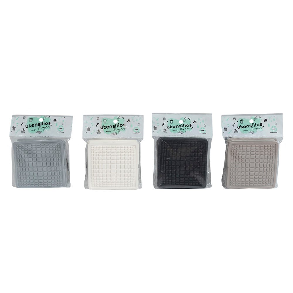 Set Bolsa Posa Vaso Cuadrado X 6 Clasico