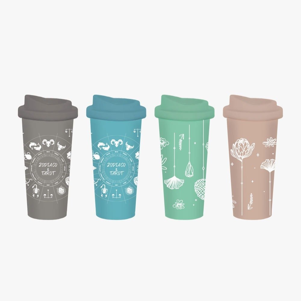 Vaso Termico Doble Capa Xl 600cc Bambu