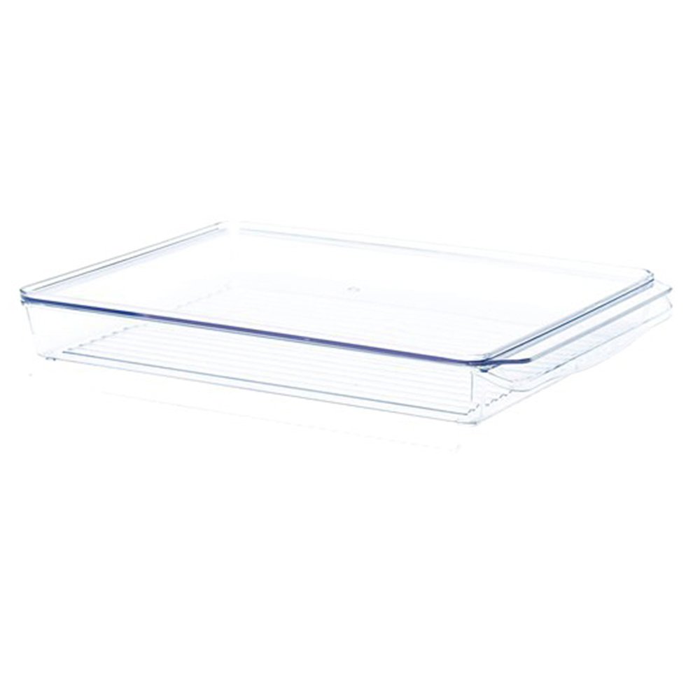 Organizador Bandeja Con Tapa L - 30x21x6