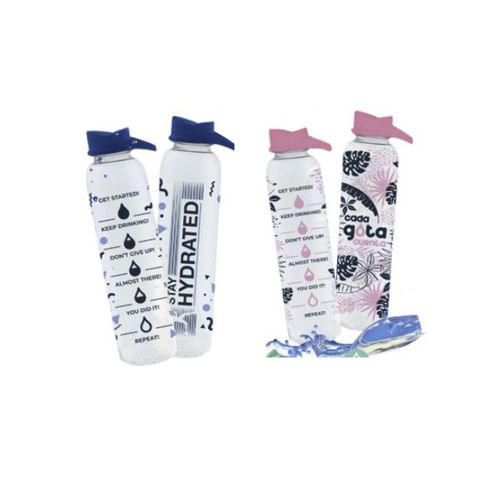 Botella Eco 600ml Medidora
