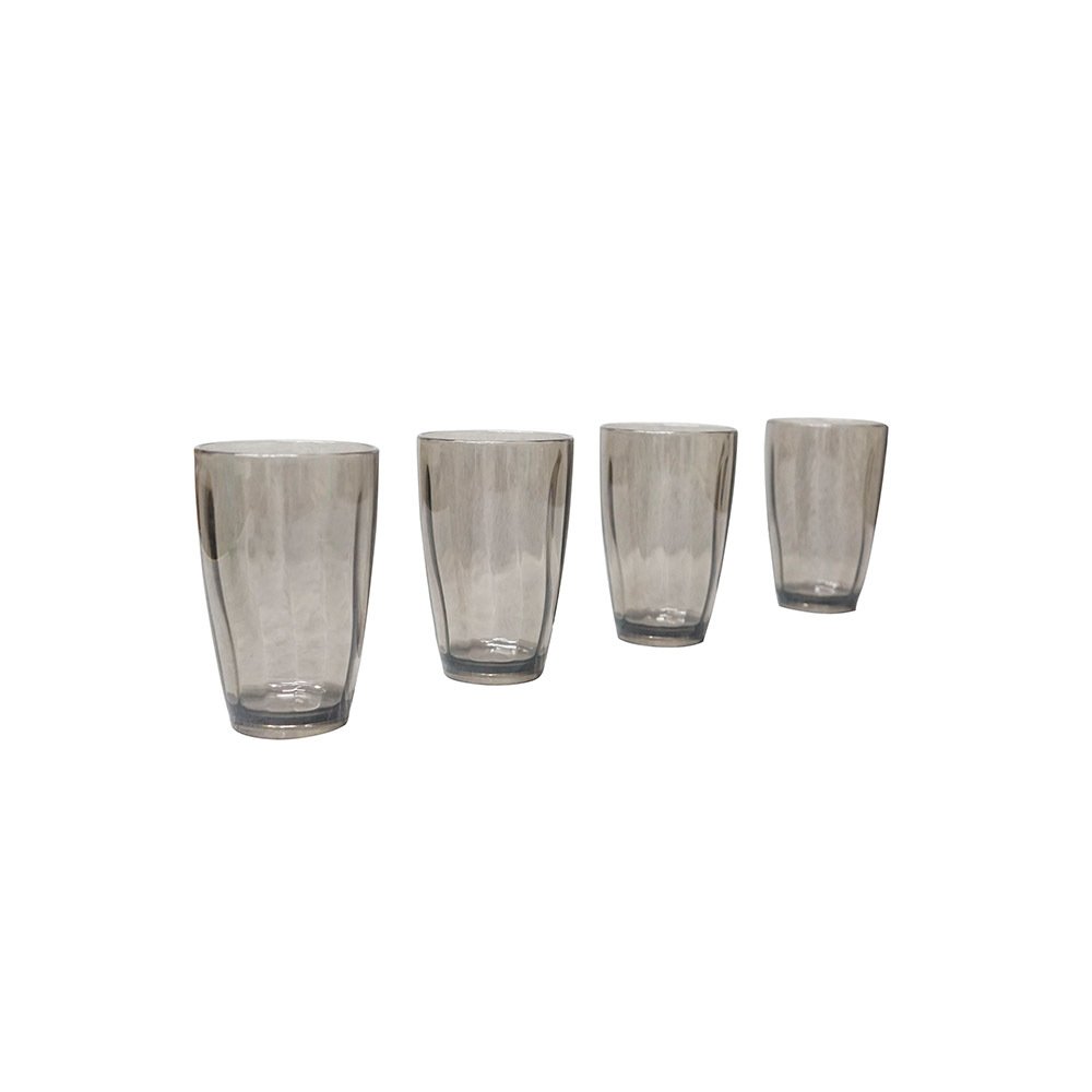 Vaso Facetado Fume