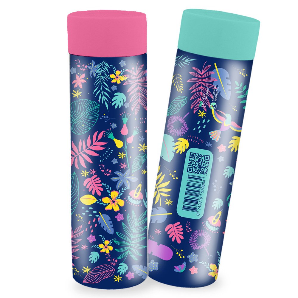 Botella Geo 500ml Flexo Botanical