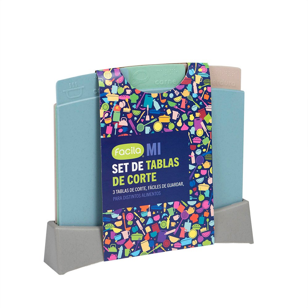 Set X3 Tablas Bambu
