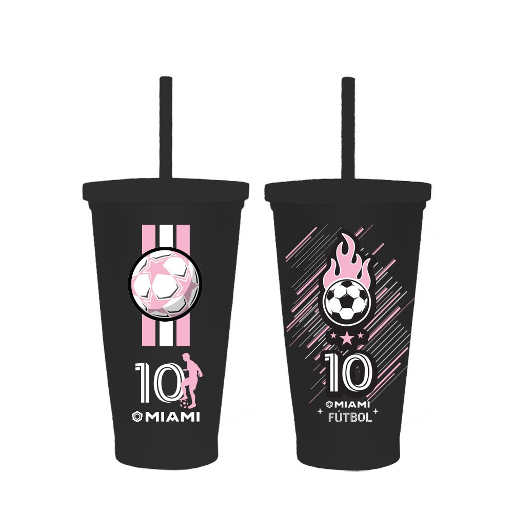 Vaso Eco Xl Sorbete 750ml - Miami Football Black