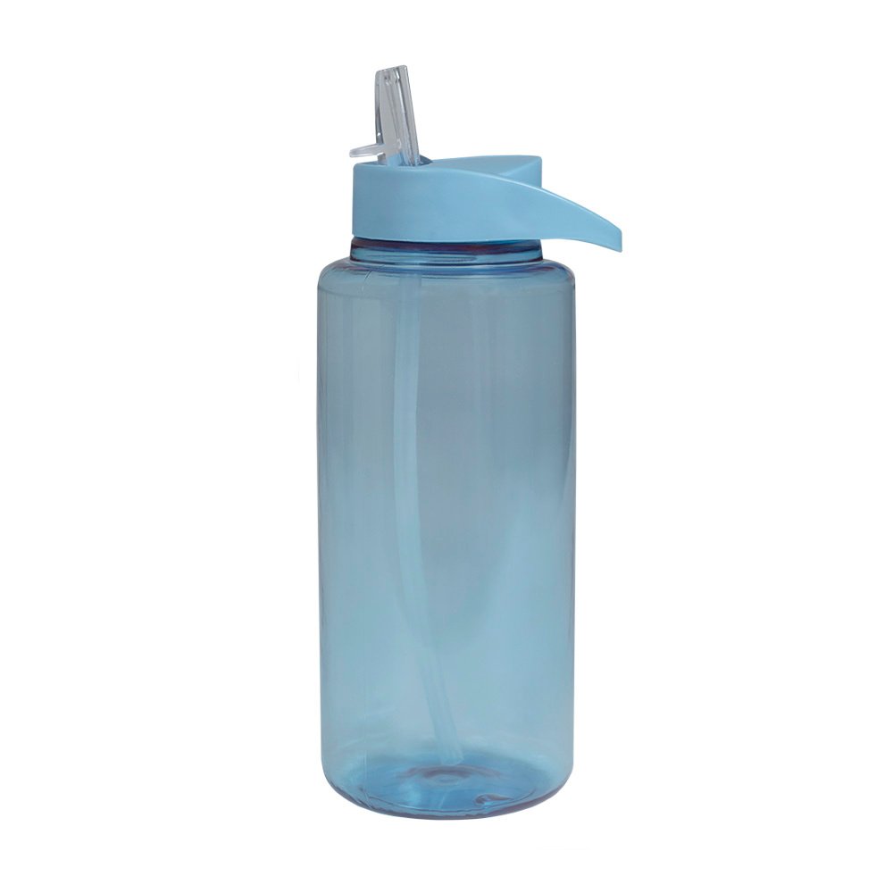Botella Big Deportiva 1100ml Full Celeste Vintage