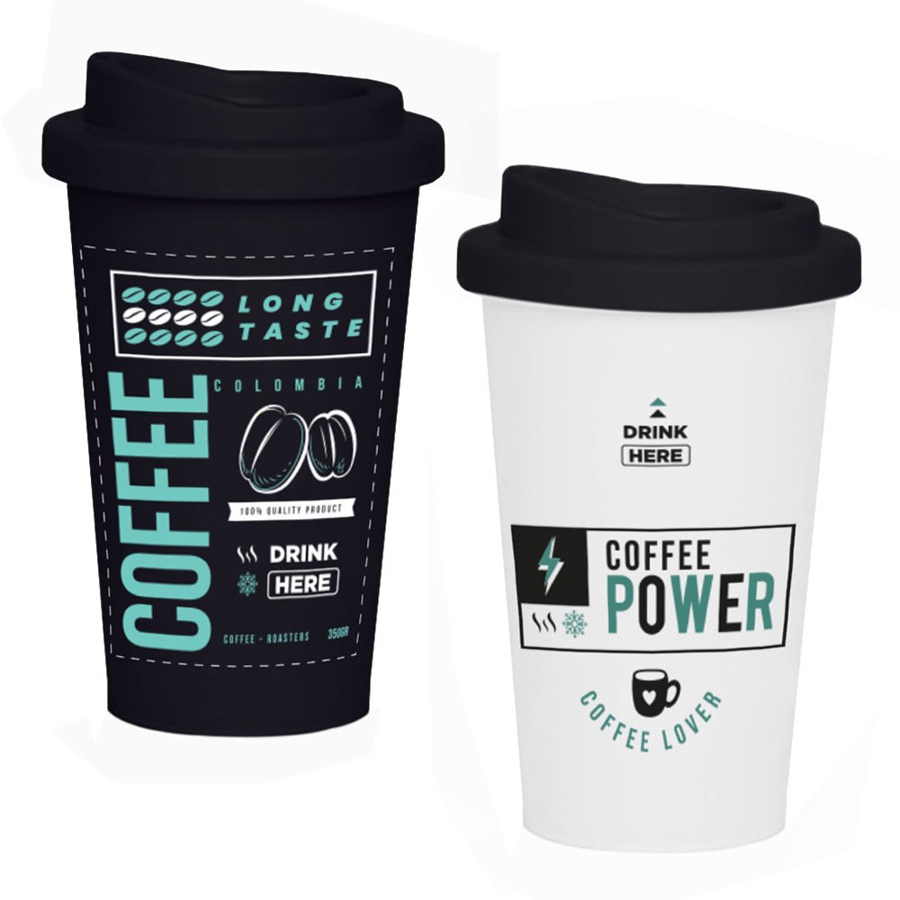 Vaso Termico Doble Capa 500ml Coffee Lover