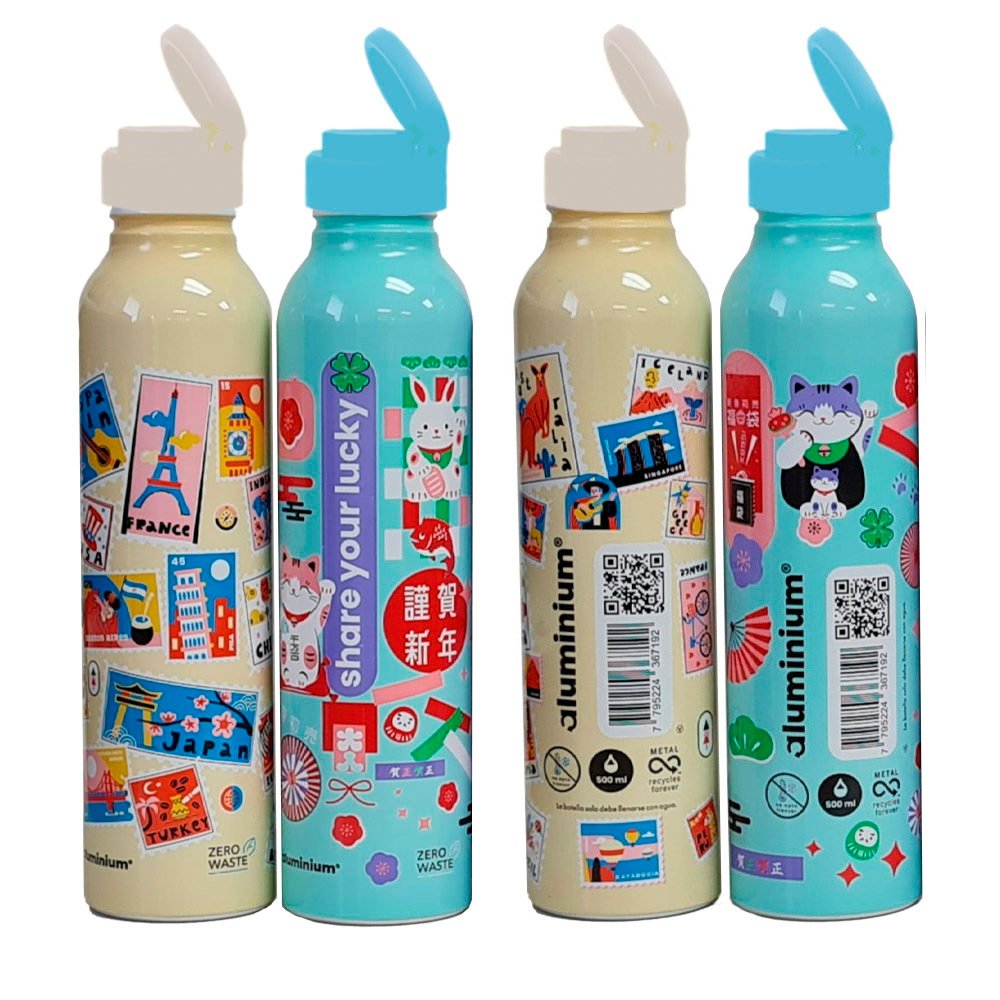 Botella Aluminio Get Lucky