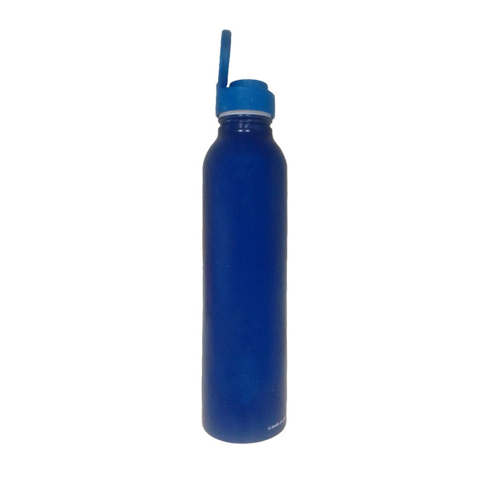 Botella Aluminio Lisa Azul