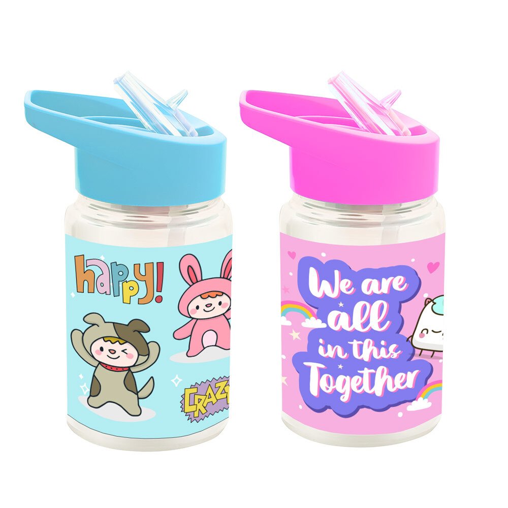 Botella Mini Flexo Deportiva 400ml Kawai Pop