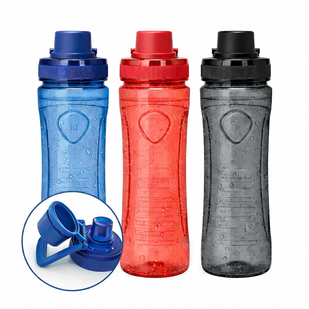 Botella Sport 750ml Con Tapa Snap