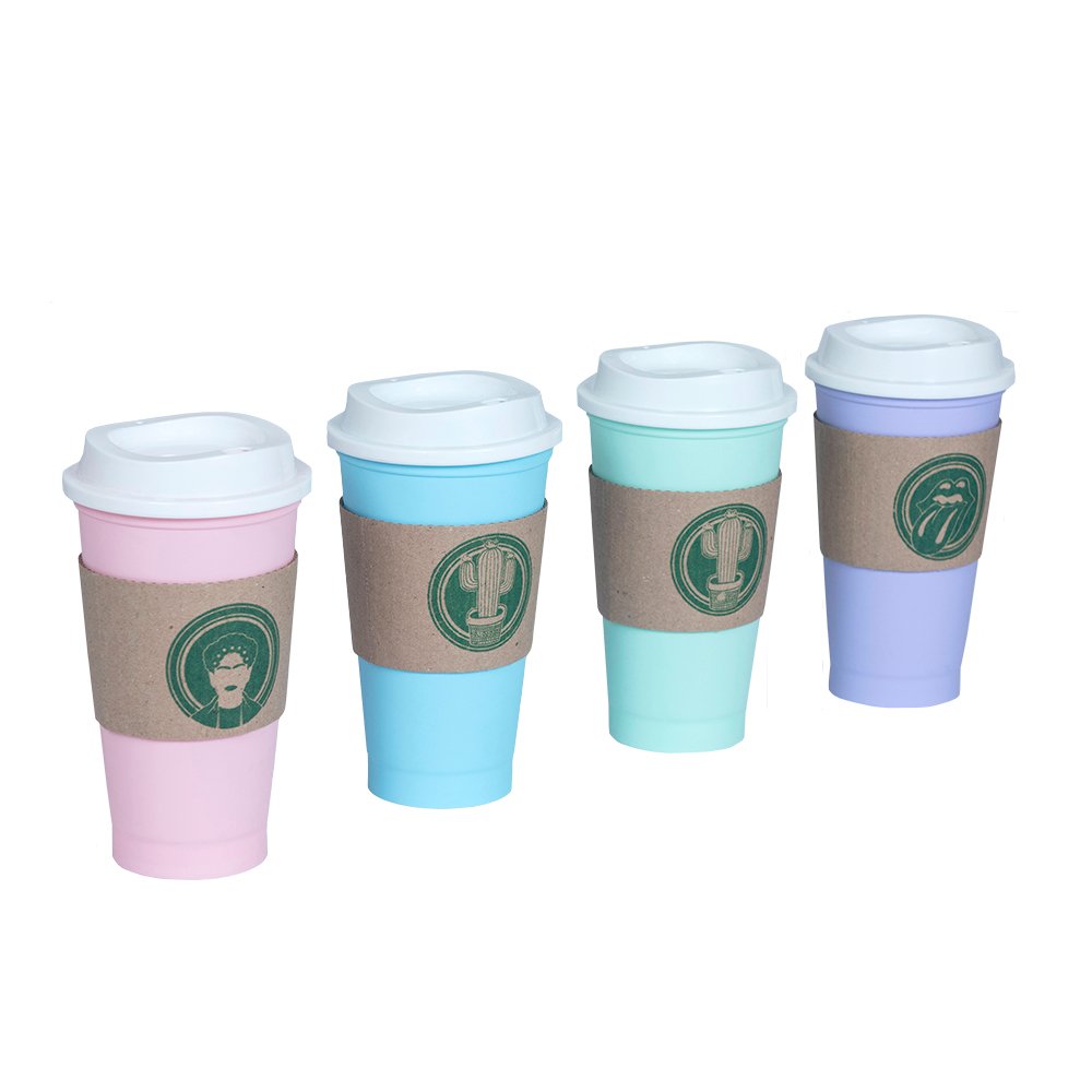 Vaso Eco Cafe 460ml - C/ Faja Carton