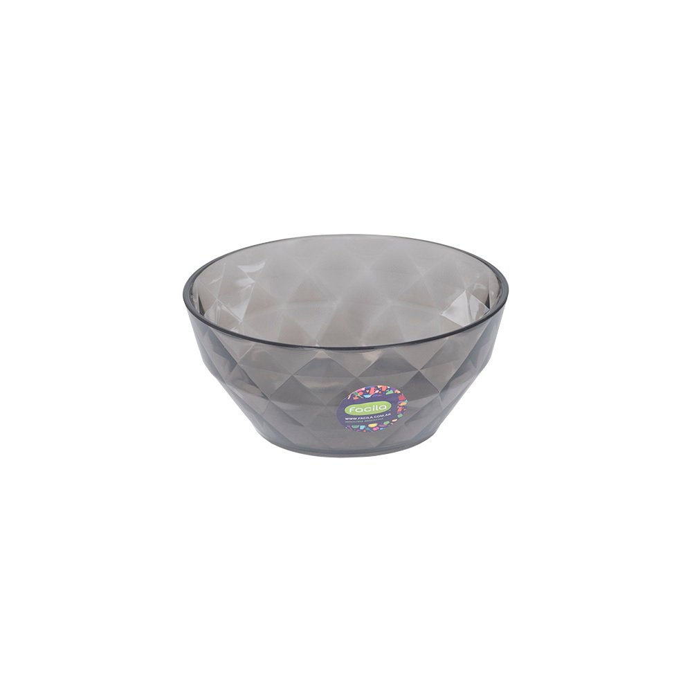 Bowl Chico Facetado Fume