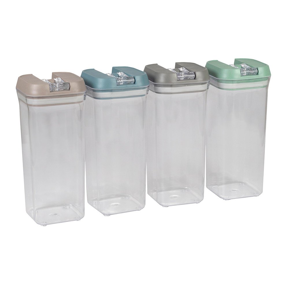 Frasco Hermetico Flip Grande 1.4l Bambu